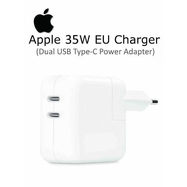 Изображение товара Зарядное устройство для смартфона_ Apple Apple MNWP3ZM/A, Dual USB Type-C Power Adapter Изображение товара Зарядное устройство для смартфона_ Apple Apple MNWP3ZM/A, Dual USB Type-C Power Adapter