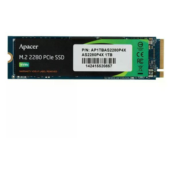 Изображение товара SSD Apacer 1ТБ AS2280P4 M.2 PCIe 3.0 x4 Высокая скорость чтения и записи Изображение товара SSD Apacer 1ТБ AS2280P4 M.2 PCIe 3.0 x4 Высокая скорость чтения и записи
