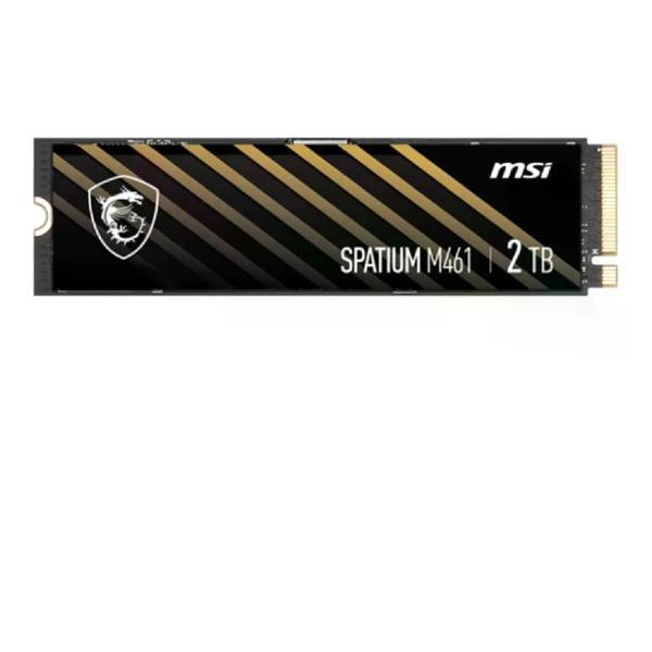 Изображение товара Внутренний диск SSD MSI 2TB PCIe 4.0 NVMe M.2 SPATIUM M461 Изображение товара Внутренний диск SSD MSI 2TB PCIe 4.0 NVMe M.2 SPATIUM M461