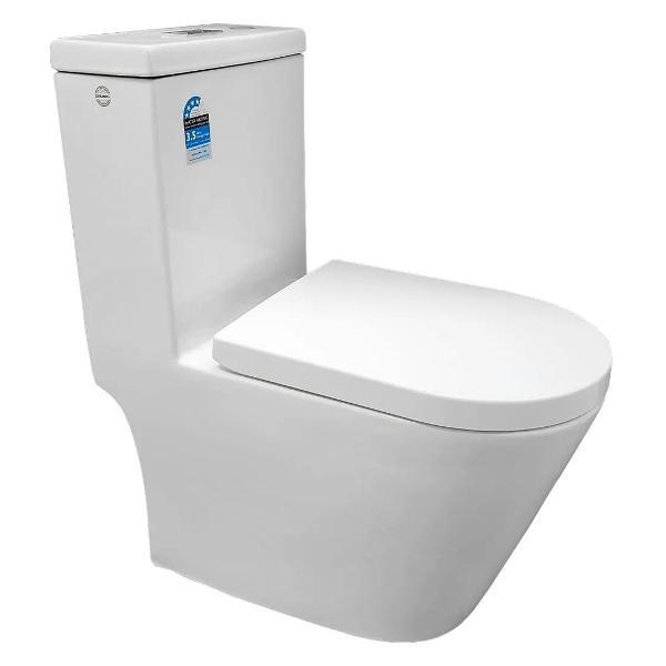 Изображение товара Унитаз Bloomix Prima MD5076R/UF2 Ceramic+ моноблок безободковый