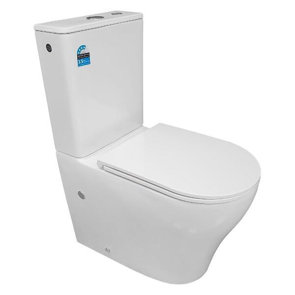 Изображение товара Унитаз Bloomix Barron 3.0 3091T/UF1 Ceramic+ безободковый торнадо