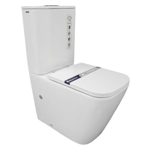 Изображение товара Унитаз Bloomix X-Cube 3.0 AD3003T/UF1 безободковый торнадо Изображение товара Унитаз Bloomix X-Cube 3.0 AD3003T/UF1 безободковый торнадо