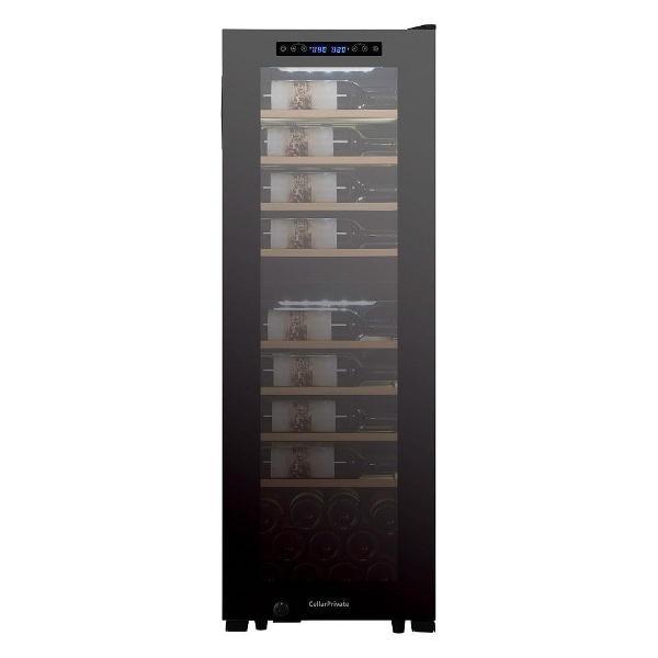 Изображение товара Винный шкаф Cellar Private CP062S-2TZ с двумя зонами и дисплеем Изображение товара Винный шкаф Cellar Private CP062S-2TZ с двумя зонами и дисплеем