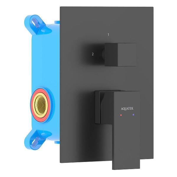 Изображение товара Смеситель Aquatek Либра AQ1646MB для ванны в стиле Hi-tech Изображение товара Смеситель Aquatek Либра AQ1646MB для ванны в стиле Hi-tech