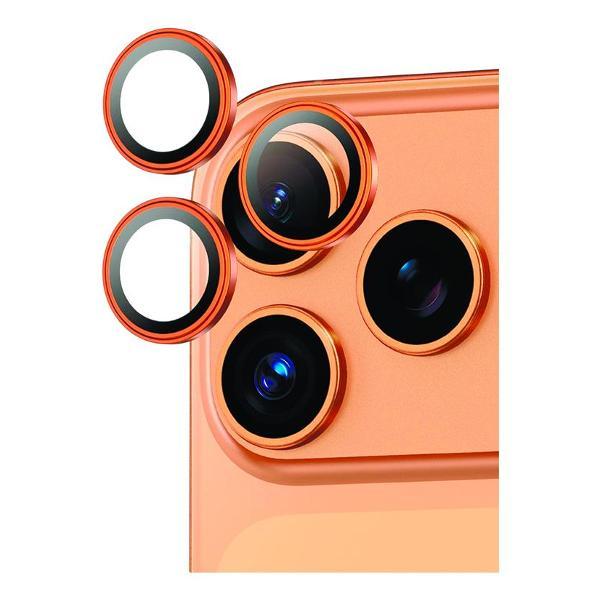 Изображение товара Защитное стекло для смартфона, телефона KEEPHONE линзы на камеру iPhone 17 Pro Закаленное стекло 9H c покрытием AR из алюминиевого сплава Оранжевый Изображение товара Защитное стекло для смартфона, телефона KEEPHONE линзы на камеру iPhone 17 Pro Закаленное стекло 9H c покрытием AR из алюминиевого сплава Оранжевый