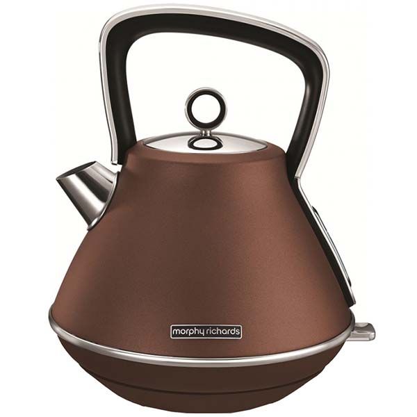 фото Электрочайник morphy richards evoke pyramid bronze (100101ee)