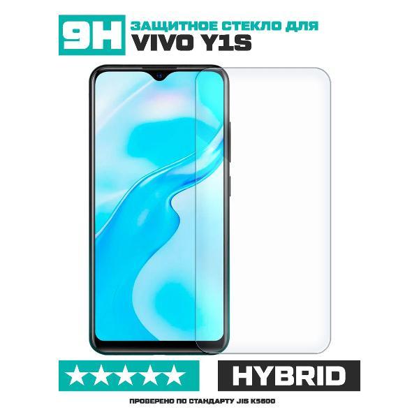 Изображение товара Защитное стекло Krutoff для смартфона Vivo Y1s, защита и прозрачность