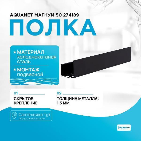 Изображение товара Полка для ванной Aquanet Магнум 50 274189