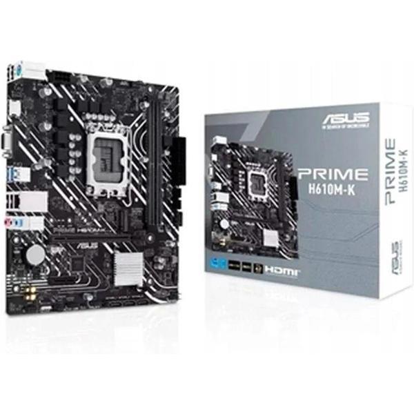 Изображение товара Материнская плата ASUS PRIME H610M-K DDR5 с поддержкой DDR5 памяти Изображение товара Материнская плата ASUS PRIME H610M-K DDR5 с поддержкой DDR5 памяти