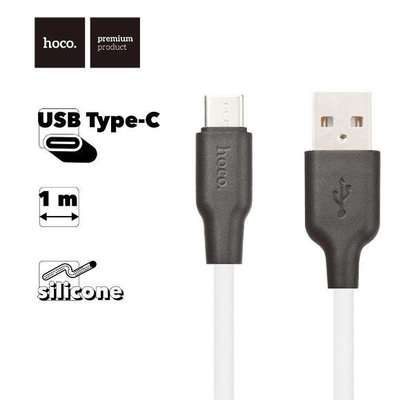 Изображение товара Кабель HOCO X21 Silicone Type-C 3A для быстрой зарядки и передачи данных