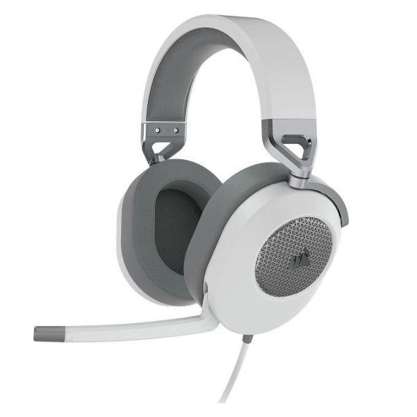 Изображение товара Наушники проводные Corsair Игровая гарнитура Surround HS65, белый