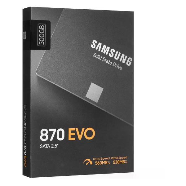 Изображение товара Внутренний диск SSD Samsung 500 ГБ 870 EVO MZ-77E500BW