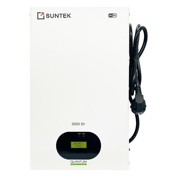 Изображение товара Стабилизатор SunTek Инверторный стабилизатор напряжения SUNTEK WIFI QUANTUM 2000 ВА