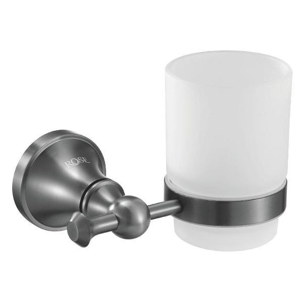 Изображение товара Стакан для зубных щеток Rose Стакан для ванной комнаты Rose RGBT19XR12DIT, пепельный