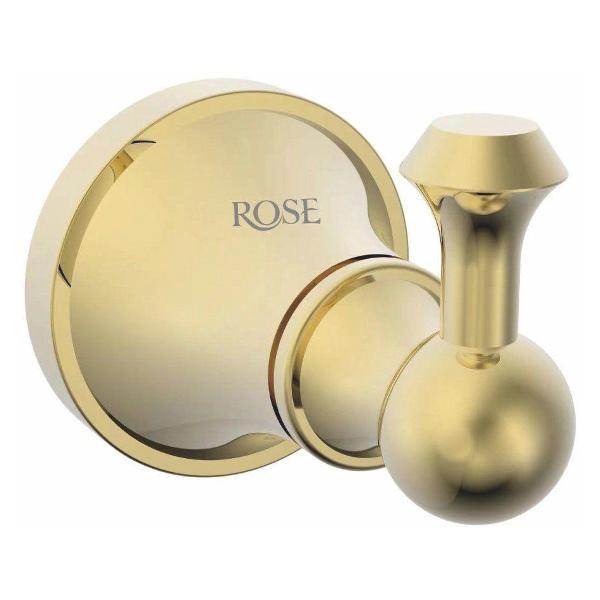 Изображение товара Крючки и вешалки для ванной Rose Крючок для ванной комнаты Rose RGJF19JI11JEE, золото