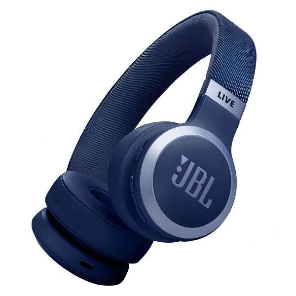 Изображение товара Беспроводные наушники JBL Live 670NC Blue с активным шумоподавлением и объемным звуком Изображение товара Беспроводные наушники JBL Live 670NC Blue с активным шумоподавлением и объемным звуком