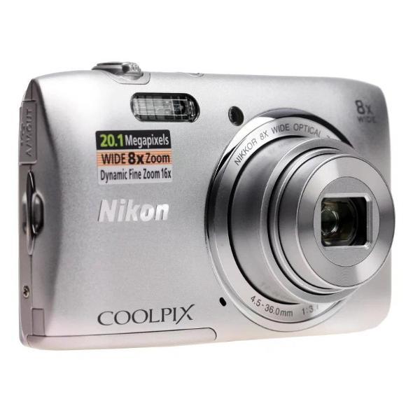 Купить Фотоаппарат цифровой Nikon Coolpix S3600 по выгодной цене в