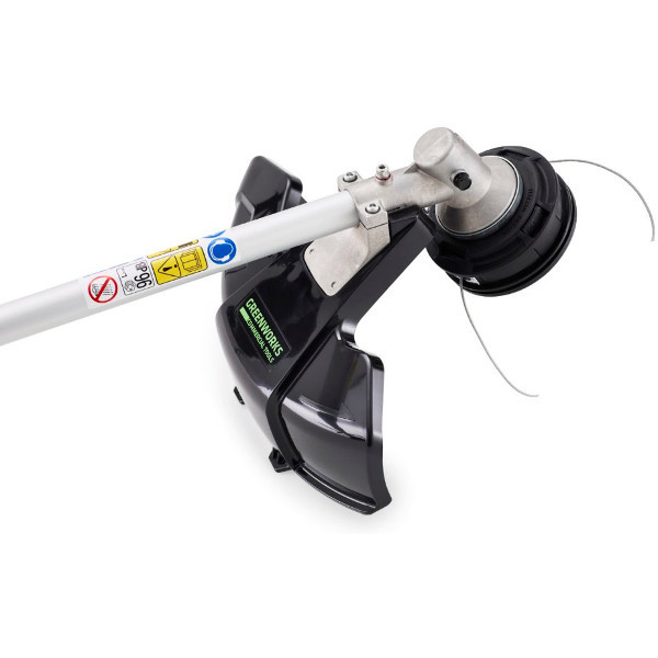 Изображение товара Триммер электрический Greenworks GС82BCBK25 с АКБ 2.5Ah и ЗУ (2103107UA)