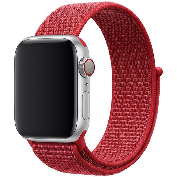 фото Ремешок eva nylon д/apple watch 38/40mm red (ava009r)