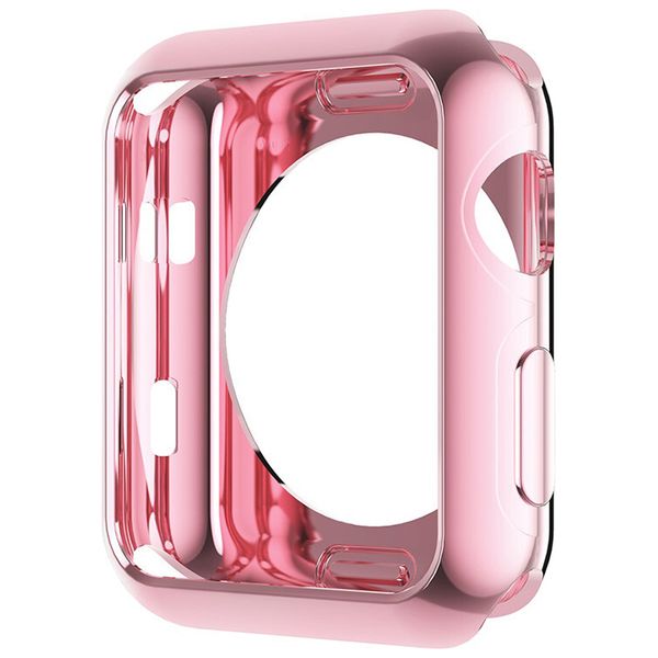 фото Бампер для apple watch eva silicone д/apple watch 42mm pink (awc005p)