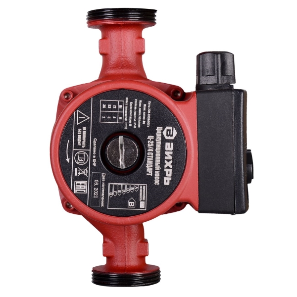 Изображение товара Насос циркуляционный Вихрь Ц-25/4 Стандарт (68/7/6)