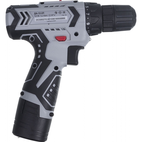Изображение товара Шуруповерт аккумуляторный Ресанта ДА-12-2Л (75/14/1)