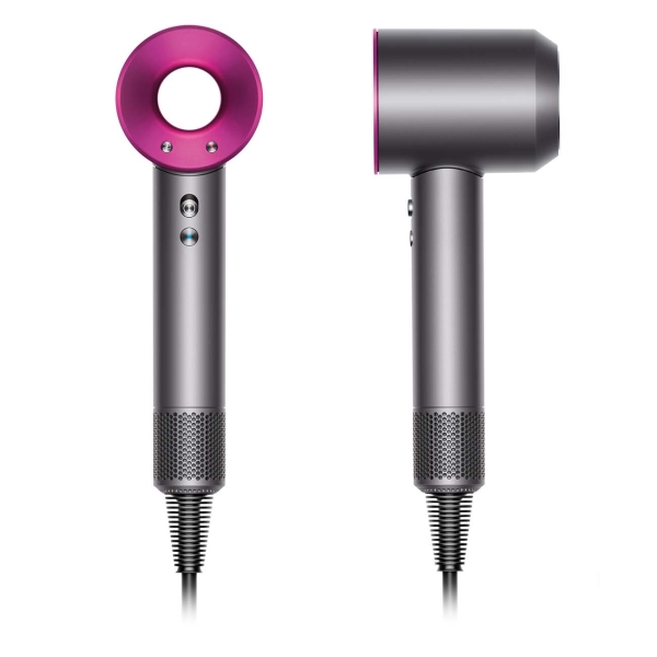 фото Фен dyson supersonic hd03 nickel/fuchsia