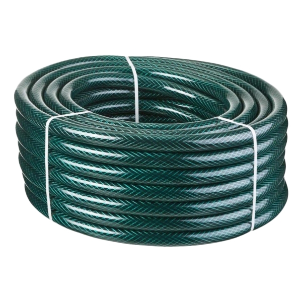 Изображение товара Шланг садовый Вихрь 73/7/2/13 ПВХ 3-сл.армированный 1/2'' 25м зеленый