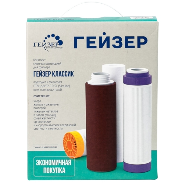 Изображение товара Фильтр для очистки воды Гейзер К-1 (50081)