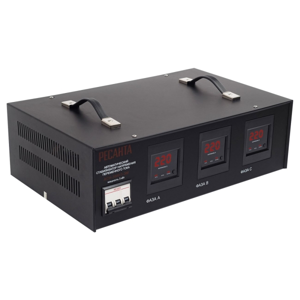 Изображение товара Стабилизатор напряжения Ресанта АСН-3000/3 (63/4/1)