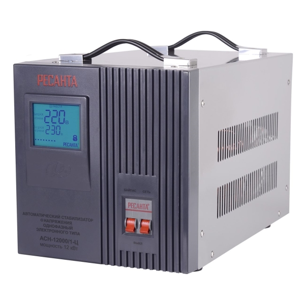 Изображение товара Стабилизатор напряжения Ресанта АСН-12000/1-Ц (63/6/10)