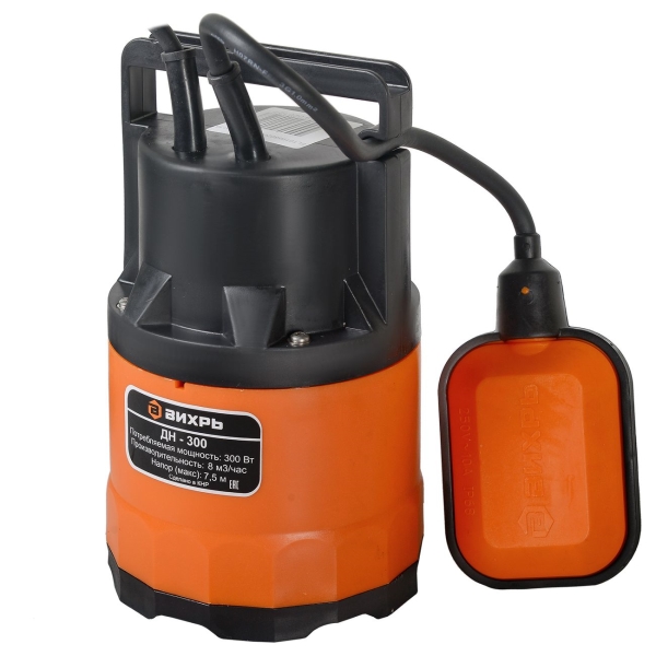 Изображение товара Насос дренажный Вихрь ДН-300