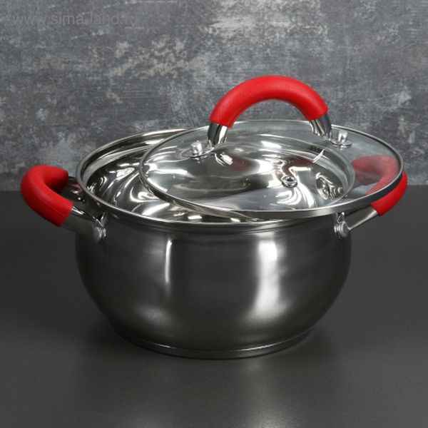 Изображение товара Кастрюля Доляна 4097380 Вернер 1,9л + крышка