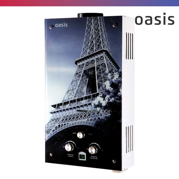 Изображение товара Газовый проточный водонагреватель Oasis Glass 20 EG