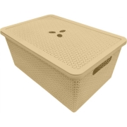 Изображение товара Корзина для белья Branq BQ4022АЙВ Natural Style 15л ротанг, слон.кость