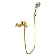 Изображение товара Душевая система Профсан ПСМ 303-1 Steel Gold (для ванны)