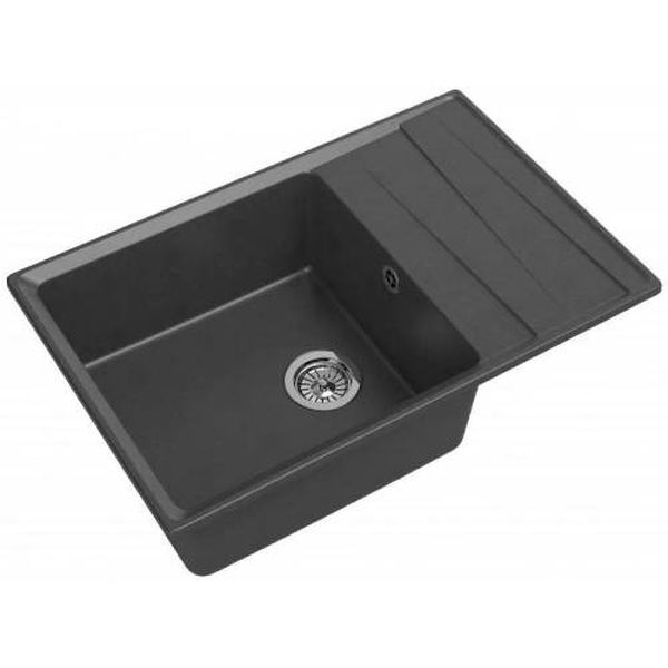Изображение товара Мойка кухонная Granfest Level LV-760L графит