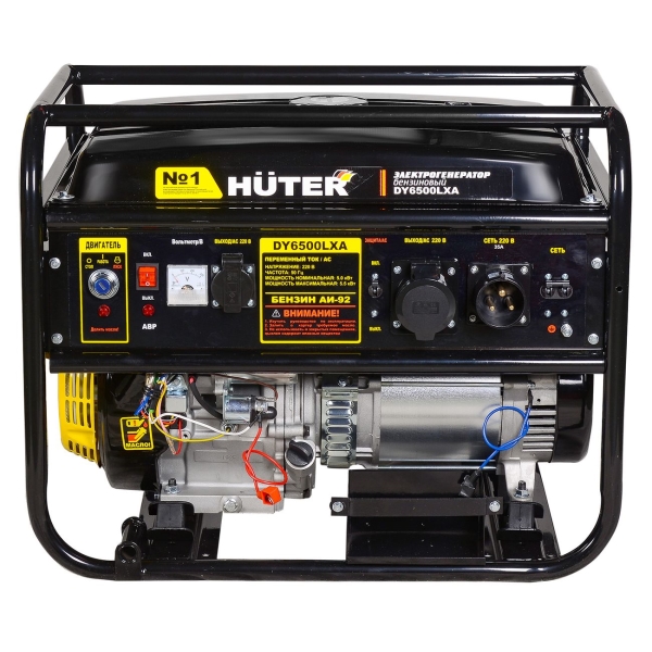 Изображение товара Генератор бензиновый Huter DY6500LXA (64/1/27)