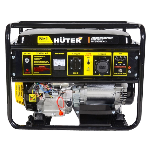 Изображение товара Генератор бензиновый Huter DY9500LX-3 (64/1/41)