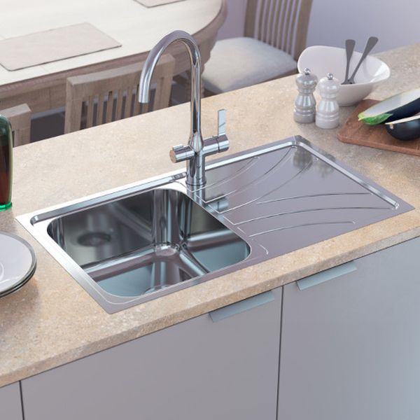 Изображение товара Мойка кухонная Iddis Arro S глянцевый хром (ARR78PLi77)