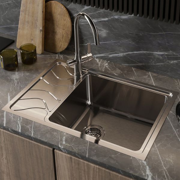 Изображение товара Мойка кухонная Iddis Reeva S сатин (REE71SRi77)