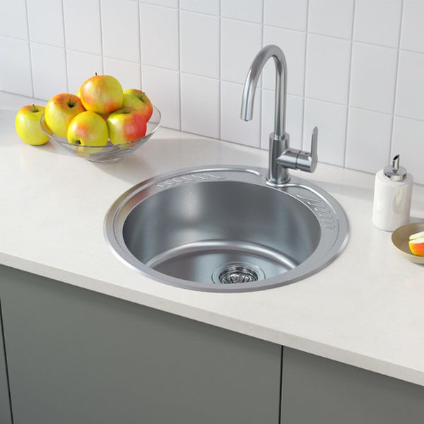 Изображение товара Мойка кухонная Iddis Suno S сатин (SUN49S0i77)