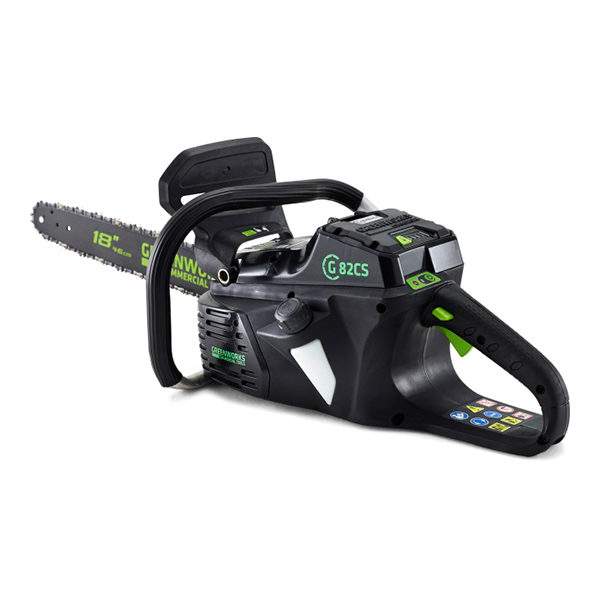Изображение товара Аккумуляторная цепная пила Greenworks GC82CS25