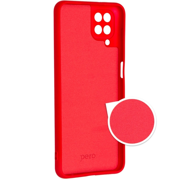 Изображение товара Клип-кейс для Android Pero Для Samsung A12 красный (PCLS-0044-RD)