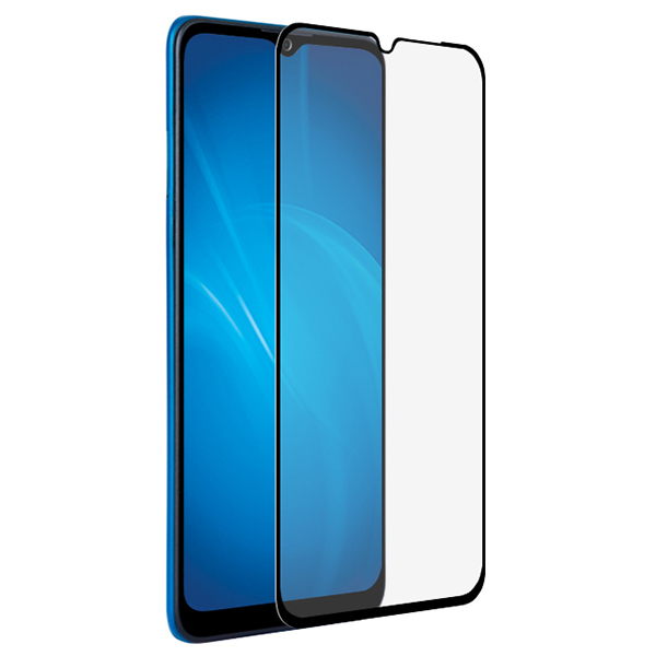 Изображение товара Защитное стекло для смартфона DF для ZTE Blade A51, черный с цветной рамкой