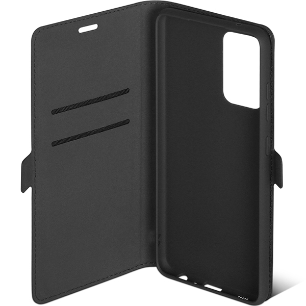 Изображение товара Чехол DF для Samsung Galaxy A72 (4G/5G), черный с флипом