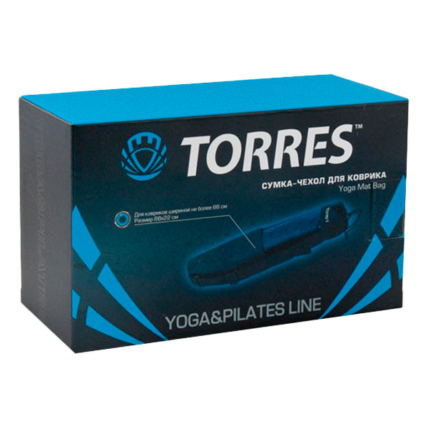 Сумка Torres yl11009. Сумка-чехол для коврика Torres. Сумка-чехол для коврика Torres yl11009. Torres регулируемая ручка, нейлон, 68х22 см, черная.