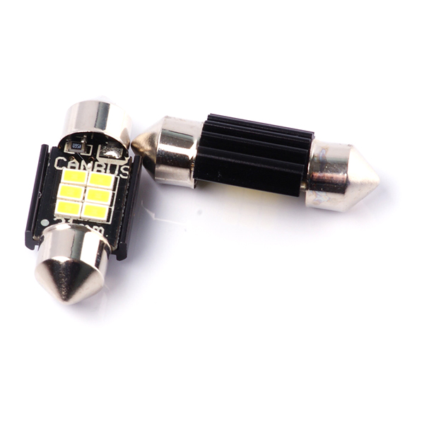 Изображение товара Лампа автомобильная Vizant LED B343 5000K 31мм C5W 600lm, белый (2шт.)