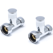 Изображение товара Вентиль Luxon LUX-830SCH1005 кругл. прямой г/г 3/4''х1'' (пара)