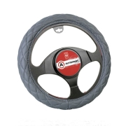 Изображение товара Оплетка для  руля AutoProfi Экокожа,разм. М,1/10 (SP-9010 GY M)